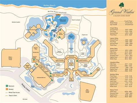 Wailea Beach Resort Map