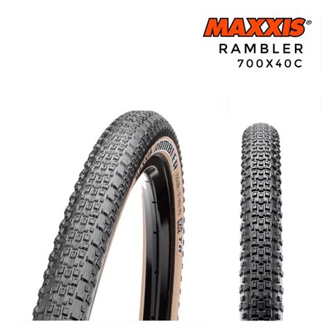 MAXXIS Rambler 700 X 40c Bike Tire EXO Kevlar Tubeless