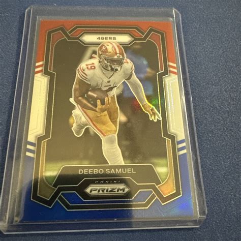 2023 Panini Prizm Red White Blue 268 Deebo Samuel SF 49ers EBay