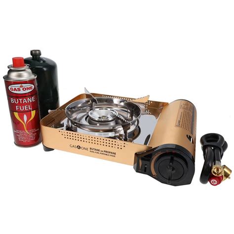 GASONE 12 000 BTU Propane And Butane Dual Fuel Premium Portable Stove