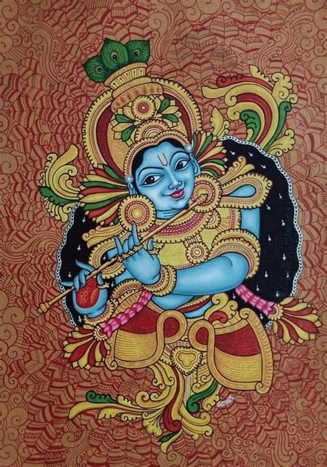 Pin By Pushpa Jena On Kerala Mural Painting Mural Painting Kerala