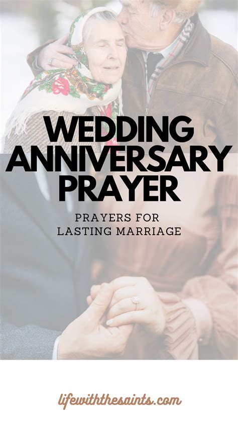 Wedding Anniversary Prayer: Prayers for Lasting Marriage - Life with the Saints