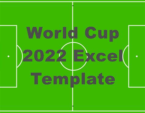 Fifa World Cup Qatar Free Predictor Template For Excel