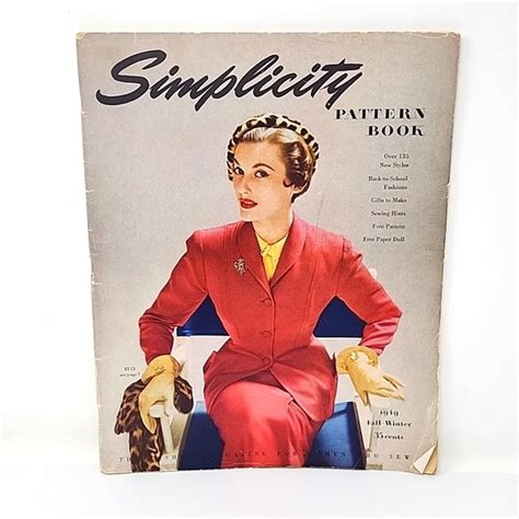 Simplicity Office Vintage Simplicity Pattern Book 949 Poshmark