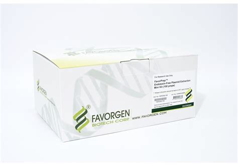 Mini FavorPrep Endotoxin Free Plasmid Extraction Kit Plasmid DNA