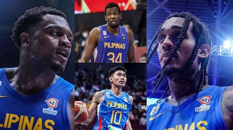 Gilas Pilipinas Pool For 2023 Fiba Basketball World Cup