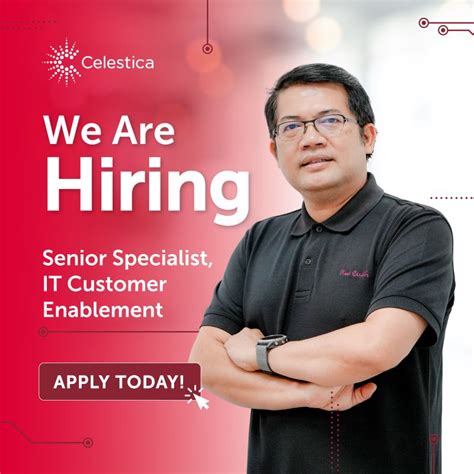 Celestica Thailand on LinkedIn: Senior Specialist, IT Business Analyst 