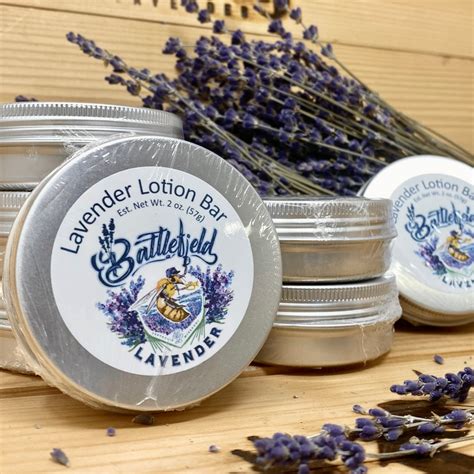 Lavender Lotion Bar | Battlefield Lavender