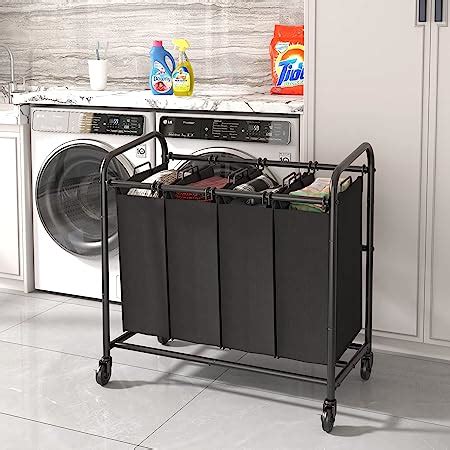 Amazon Romoon Bag Laundry Sorter Cart Laundry Hamper Sorter