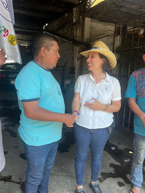 Mariana R Os Refrenda Su Compromiso Con Los Habitantes De La Colonia