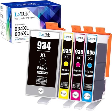 Lxtek Compatible Cartouches D Encre Remplacement Pour Hp Xl Xl