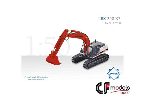 Conrad Link Belt Excavators X Cf Models