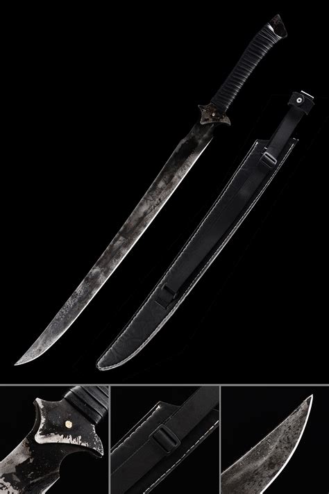 Zombie Killer Machete | Deuce Iii Sword, Zombie Killer Machete Sword Pattern Steel - TrueKatana