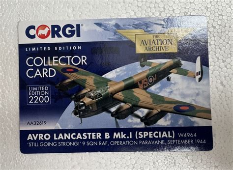 Spares Or Repair Corgi 172 Aa32619 Avro Lancaster B Mk I 9 Sqn