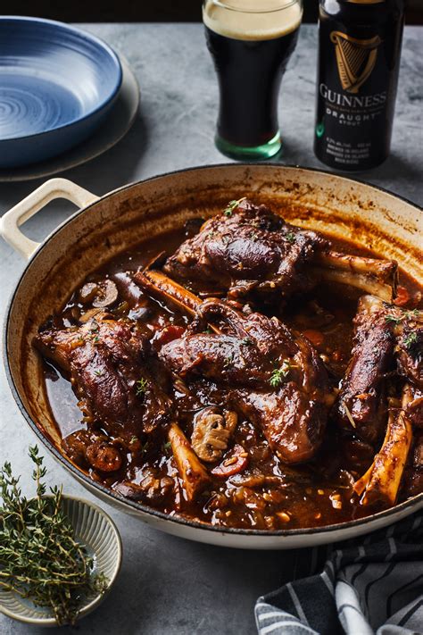 Braised Lamb Shanks Olive And Mango