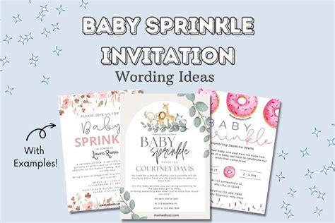 30+ Best Baby Sprinkle Invitation Wording Ideas