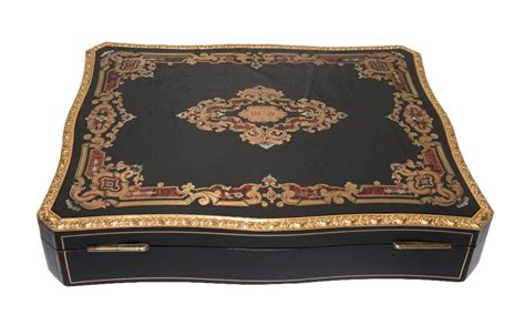 Proantic Coffret à Jeux De La Maison Tahan époque Napoléon III