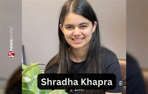 Who Is Shradha Khapra Wiki Biography Age Education Parents