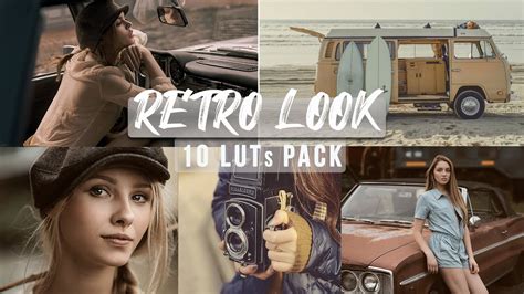 Retro Look LUTs Free LUTs Final Cut Premiere Pro DaVinci Resolve