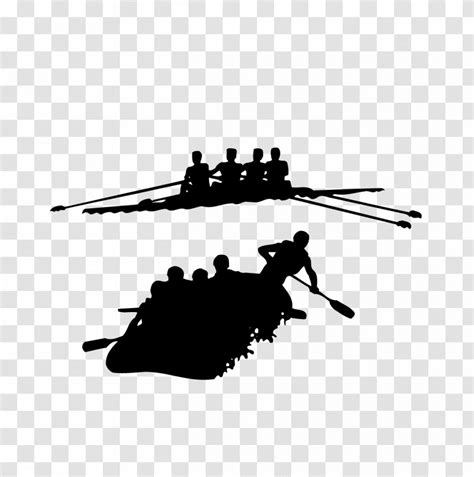 Rafting Silhouette Kayak Clip Art Stock Photography Boating