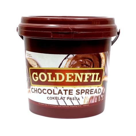 Jual GOLDENFIL COKLAT SPREAD 1kg Selai Coklat TANPA Crunchy Shopee