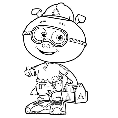 Super Why Coloring Pages And Books 100 Free And Printable