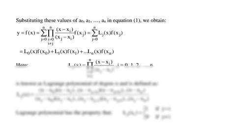 Solution Lagrange S And Stirling S Interpolation Techniques Studypool