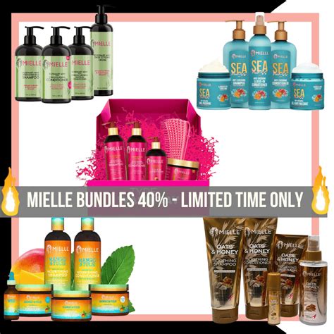 Limited Time Only 40 Off Mielle Bundled Products Big Happy Savings