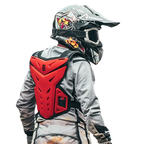 Ghost Racing Armadura Corporal Para Motocicleta Chaqueta De Motocross