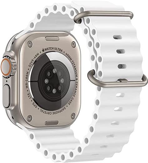 Силиконовый ремешок для часов apple watch 42mm 44mm 45mm 49mm SE Ultra ...