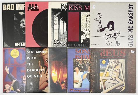 Een Lot Van Mini Albums In Het Punk Hardcore Rock Genre