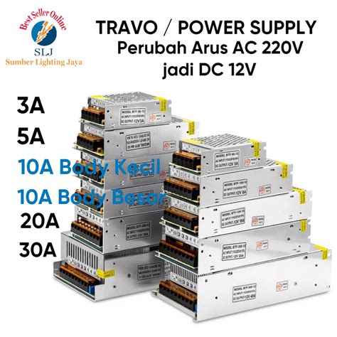 Jual Trafo Led Strip V A A A A A Power Supply Adaptor