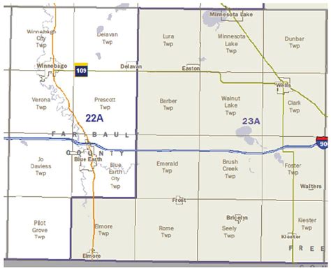 Parts of Faribault County in new Districts | News, Sports, Jobs ...