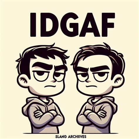 IDGAF Meaning | Abbreviation Examples - Slang Archives