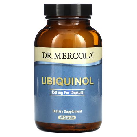 Dr Mercola Ubiquinol Mg Capsules