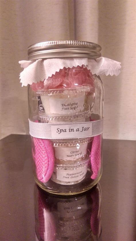 Spa In A Jar On Sale See Below In Spa In A Jar Jar Etsy