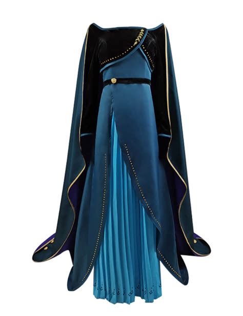 Frozen 2 Anna Queen Dress Cosplay Costume For Adults Accosplay