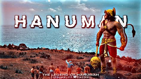 Hanuman Ji Status The Legend Of Hanuman ️🚩 Hanuman Efx Status 🕉️🌼