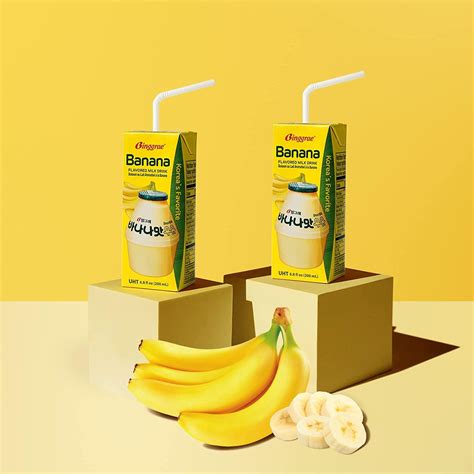 binggrae banana flavored milk  fl oz pack   delicious korean
