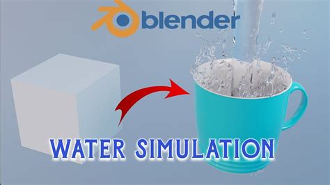 Water Simulation In Blender Beginners Tutorial Youtube