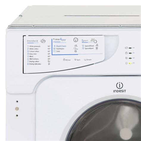 Indesit Iwde126 Eco Time Built In 6kg Washer Dryer White New From Ao 8007842624632 Ebay