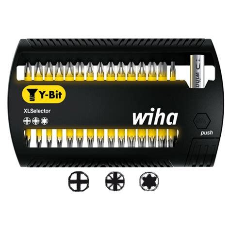 Wiha Bit Set XLSelector Y Bit 25 Mm 31 Tlg SB 7948 Y904