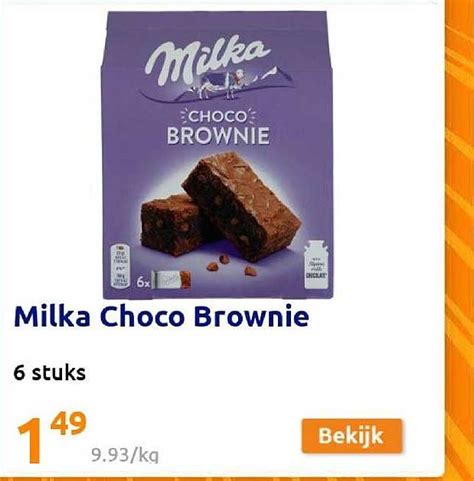 Promo Milka Choco Brownie Chez Action Icatalogue Fr