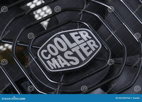 Cooler master logo editorial stock image. Image of industrial - 267329754