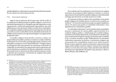 De La Consulta Previa Al Consentimiento Libre Previo E Informado A