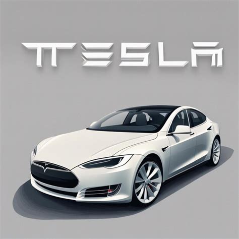 Premium Photo Tesla Car Isolated On White Background