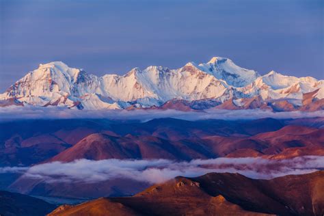 Highest Mountains in Tibet - The Land of Snows