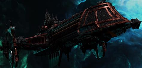 Artstation Gloriana Class Battleship Raven Guard