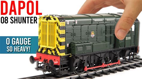 Dapol O Gauge Class Shunter Ultra Heavy Powerful Unboxing