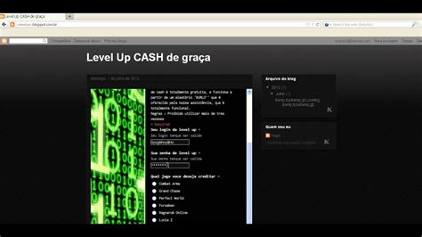 Como Conseguir CASH GOLD MOEDAS Erm Qualquer Jogo Da Level Up YouTube